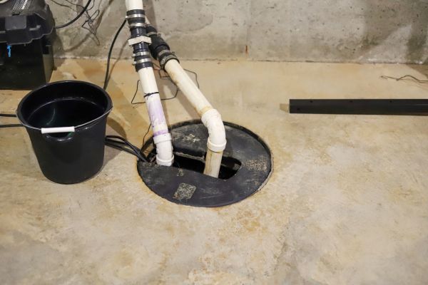 Basement Drainage Installation in Poulsbo