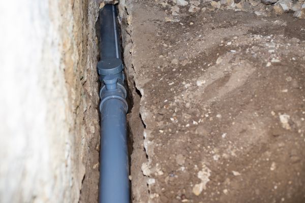Drain Line Installation in Poulsbo